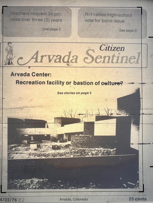 An early news article about the Center's opening.