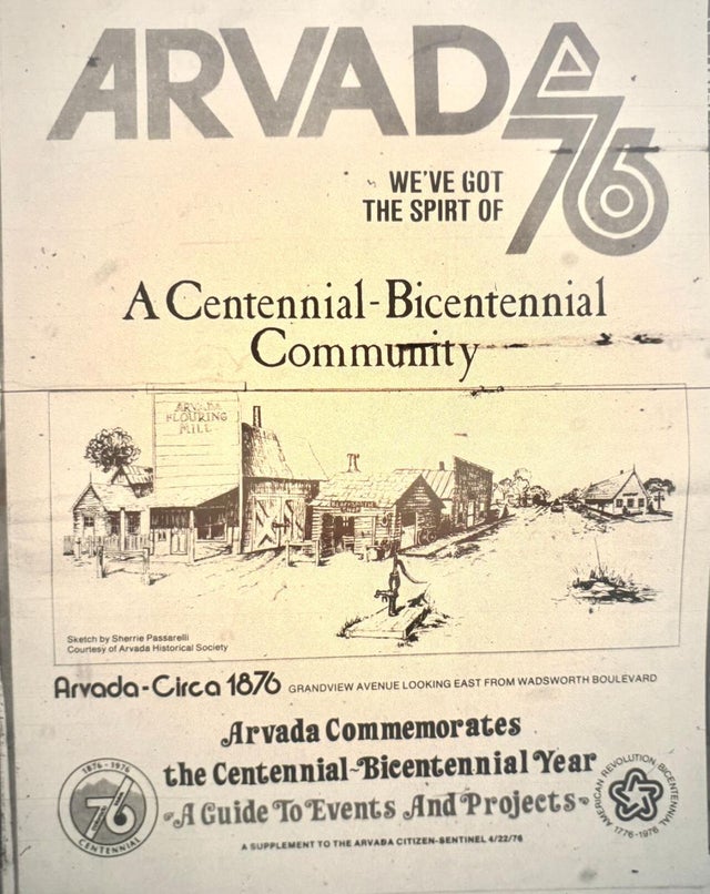 The first Arvada Center publication.